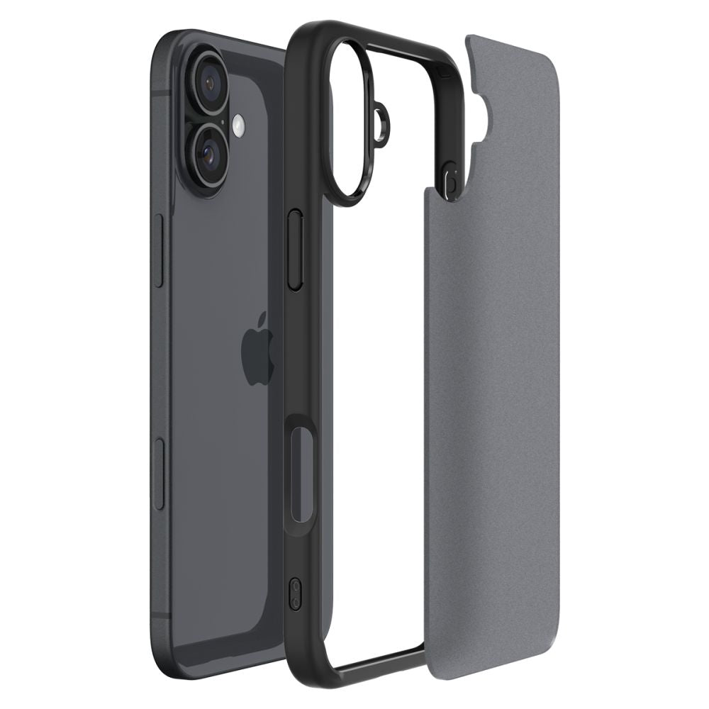  SPIGEN ULTRA HYBRID IPHONE 16 FROST BLACK