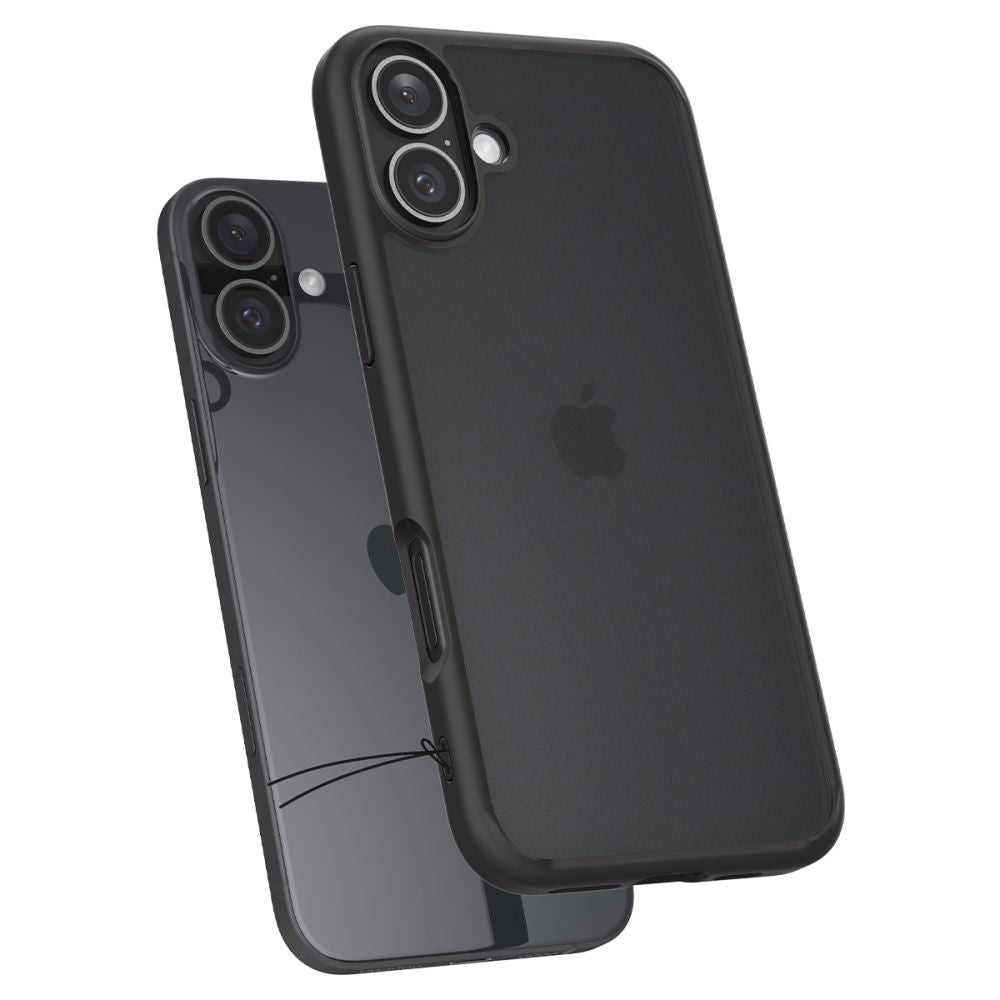  SPIGEN ULTRA HYBRID IPHONE 16 FROST BLACK