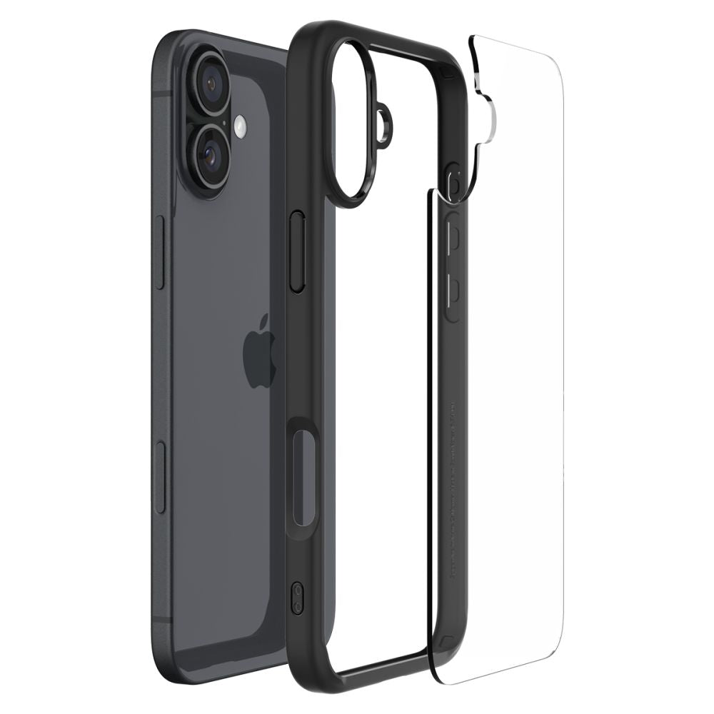 KRYT SPIGEN ULTRA HYBRID IPHONE 16 MATTE BLACK