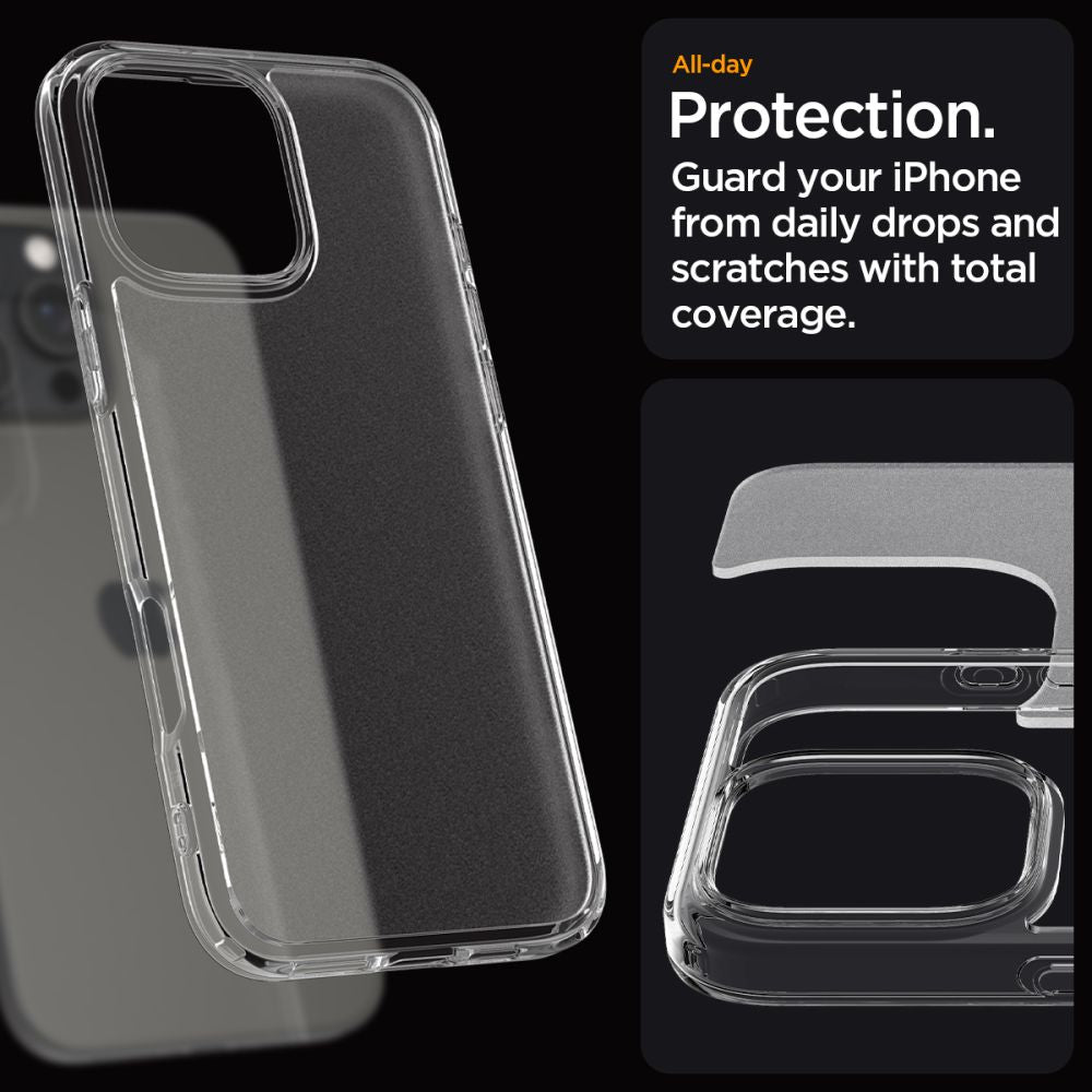 KRYT SPIGEN ULTRA HYBRID IPHONE 16 PRO FROST CLEAR