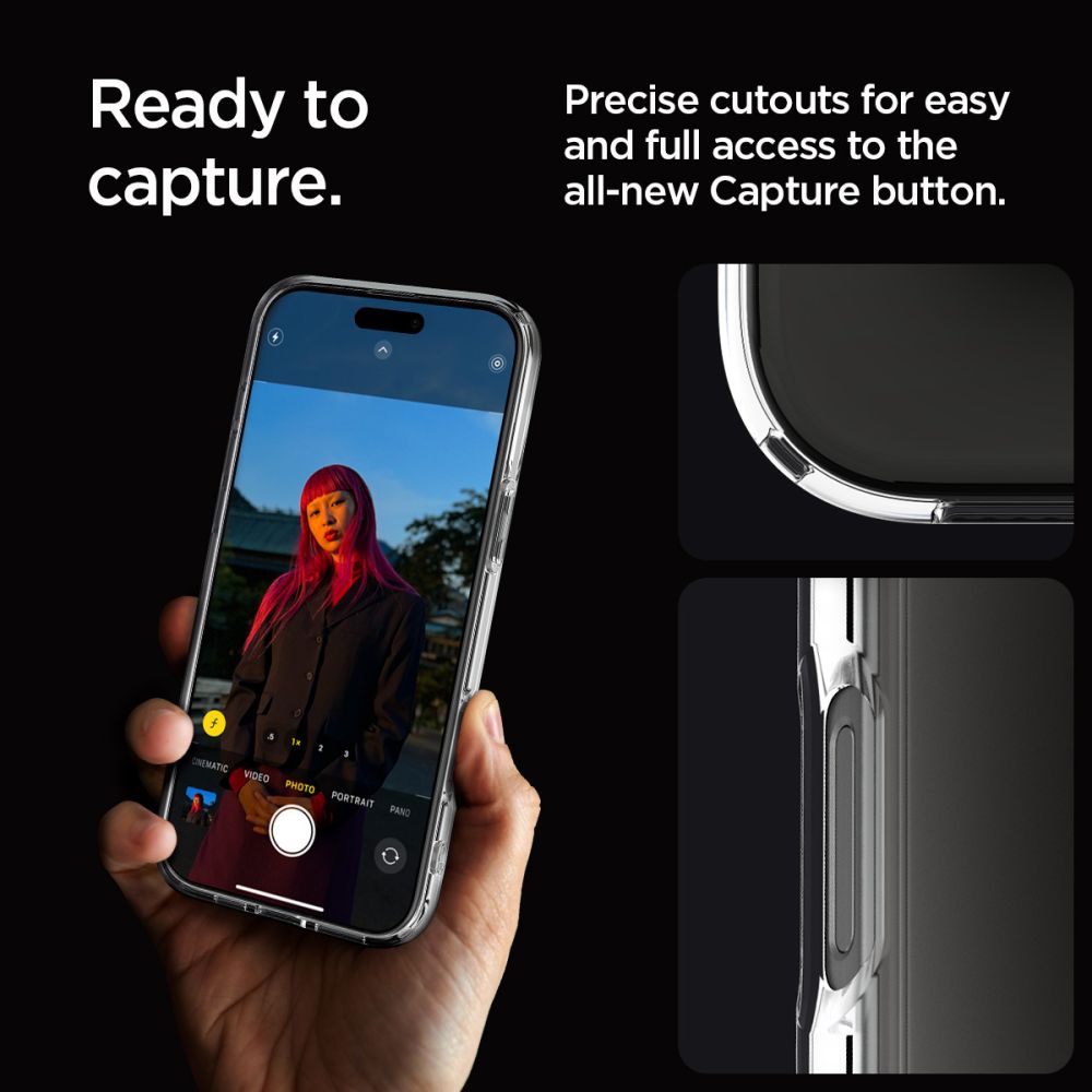 KRYT SPIGEN ULTRA HYBRID IPHONE 16 PRO MAX CRYSTAL CLEAR