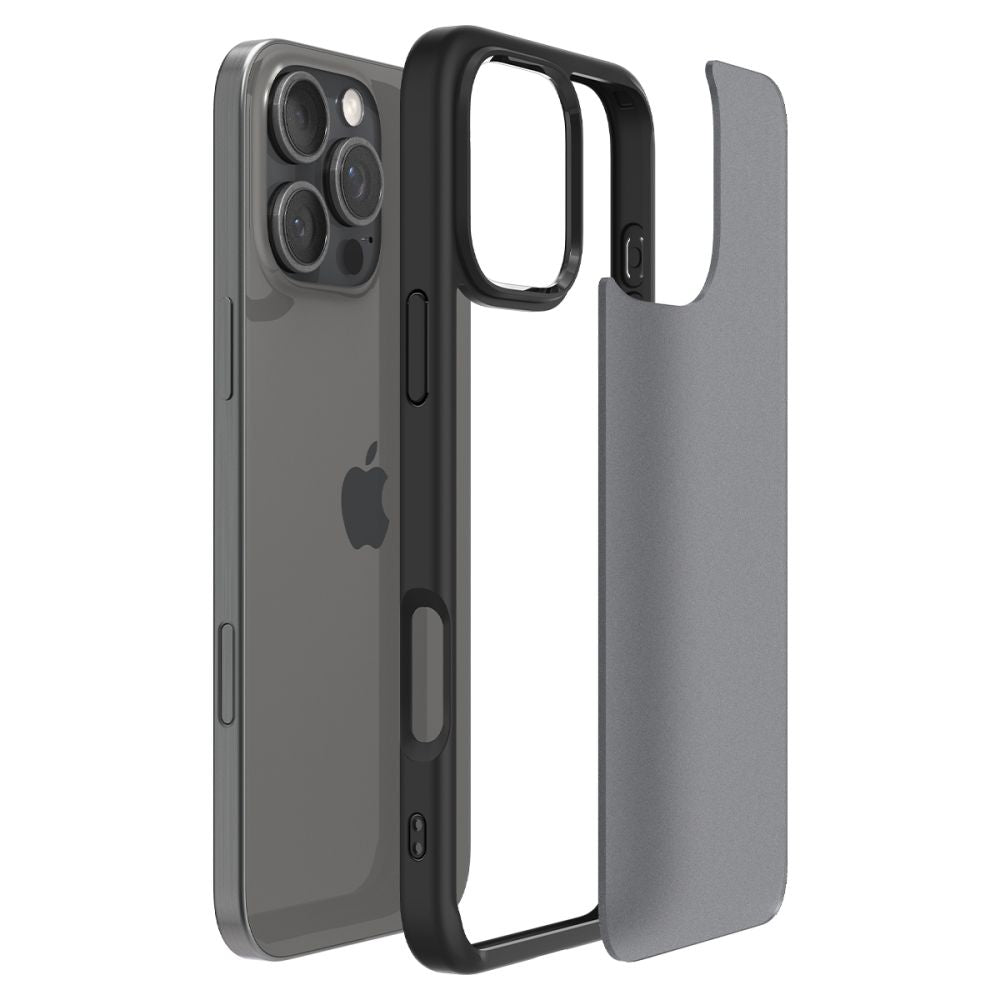 KRYT SPIGEN ULTRA HYBRID IPHONE 16 PRO MAX FROST BLACK