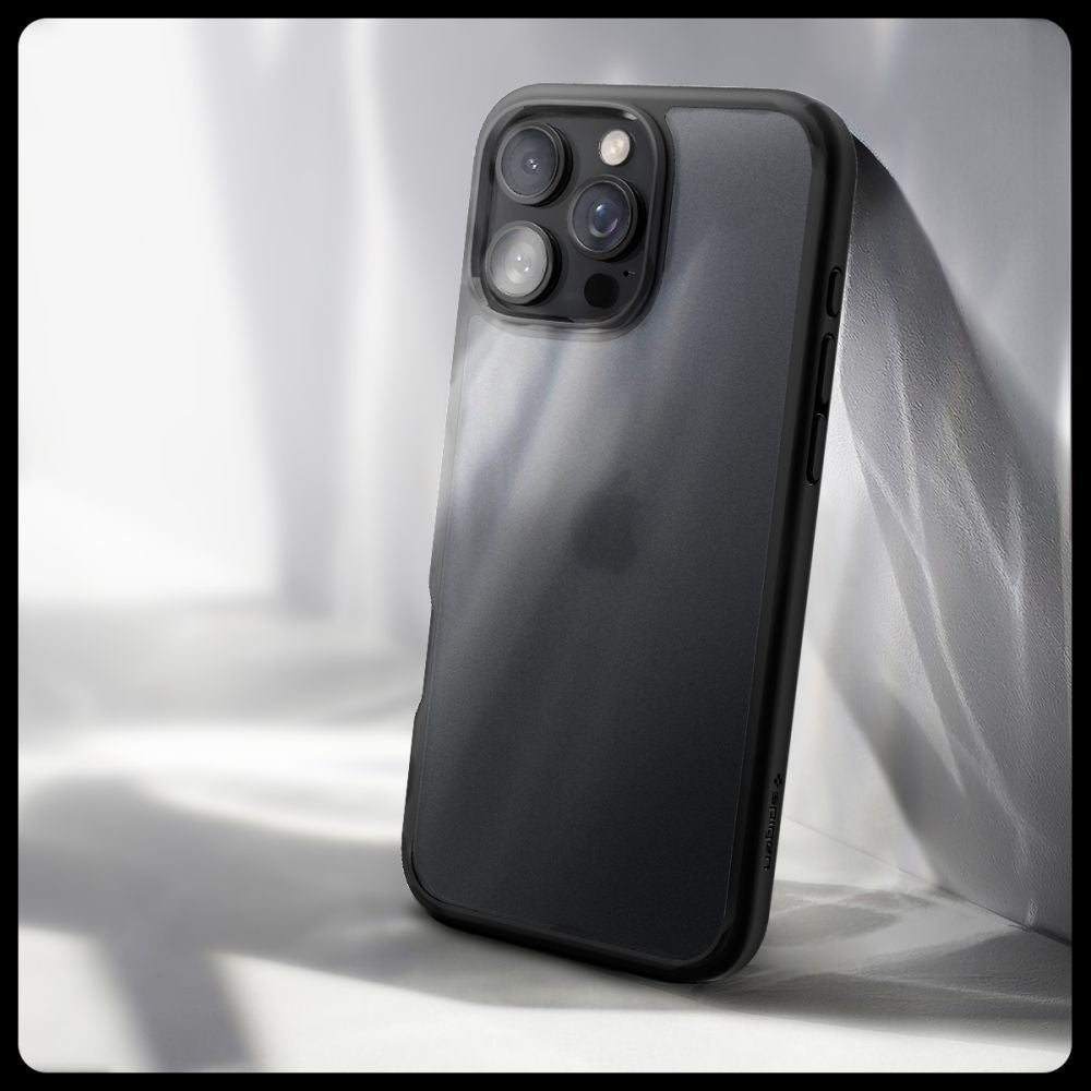 KRYT SPIGEN ULTRA HYBRID IPHONE 16 PRO MAX FROST BLACK
