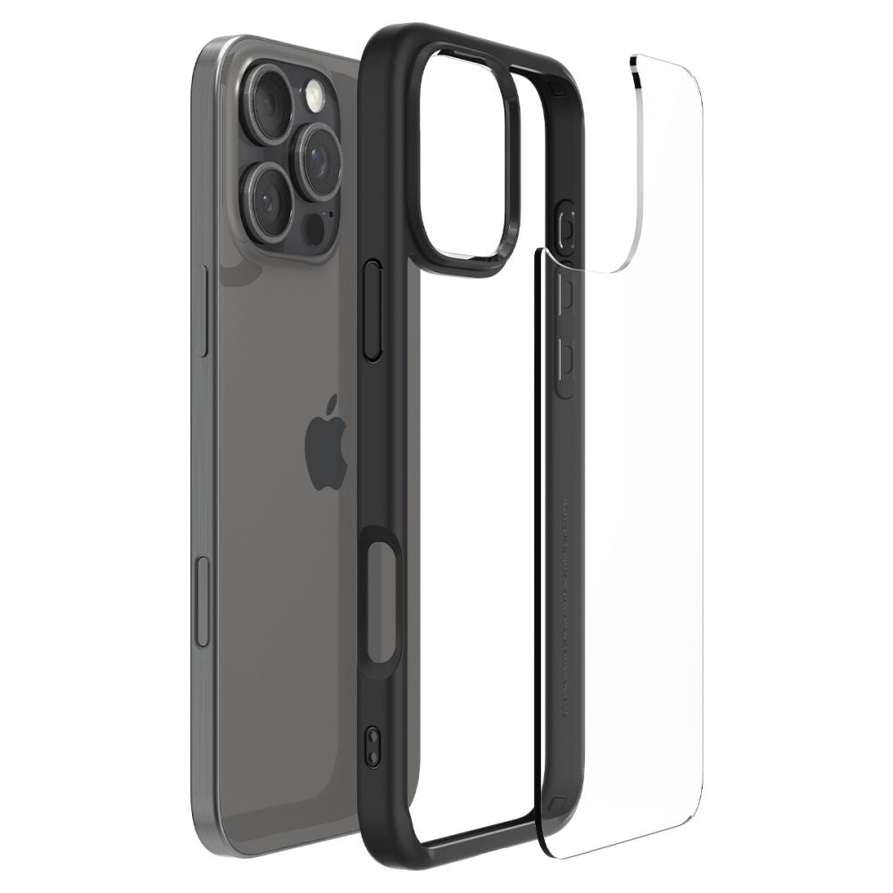 KRYT SPIGEN ULTRA HYBRID IPHONE 16 PRO MAX MATTE BLACK