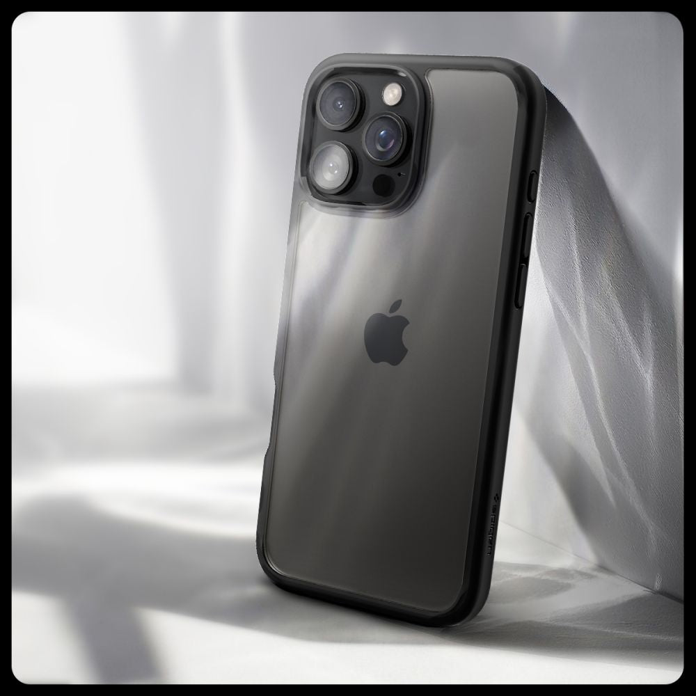 KRYT SPIGEN ULTRA HYBRID IPHONE 16 PRO MAX MATTE BLACK