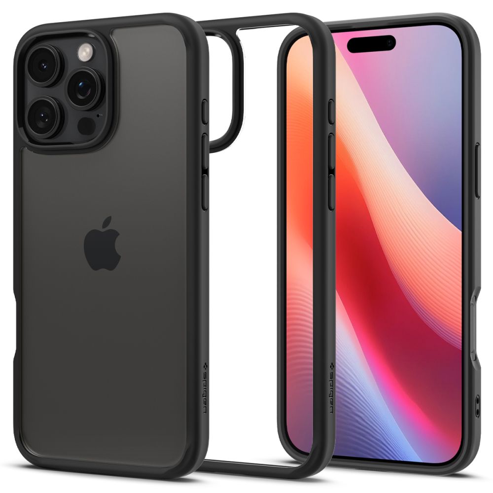 KRYT SPIGEN ULTRA HYBRID IPHONE 16 PRO MAX MATTE BLACK