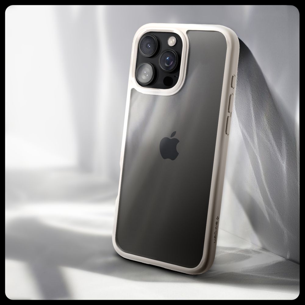 KRYT SPIGEN ULTRA HYBRID IPHONE 16 PRO MAX NATURAL TITANIUM