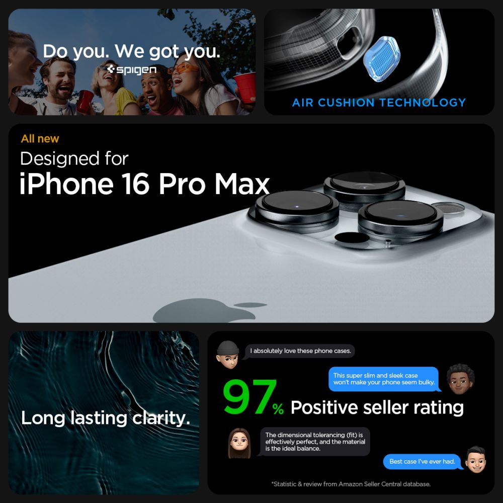 KRYT SPIGEN ULTRA HYBRID IPHONE 16 PRO MAX NAVY BLUE