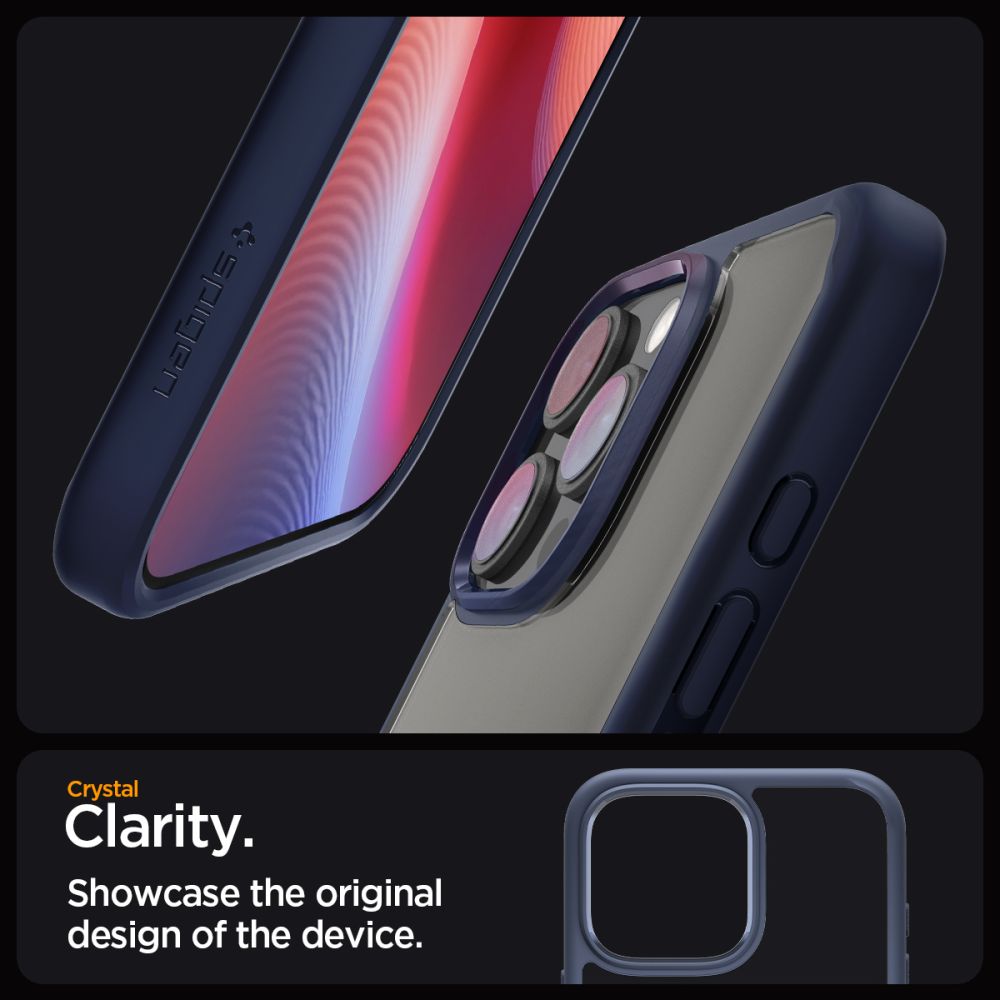 KRYT SPIGEN ULTRA HYBRID IPHONE 16 PRO MAX NAVY BLUE