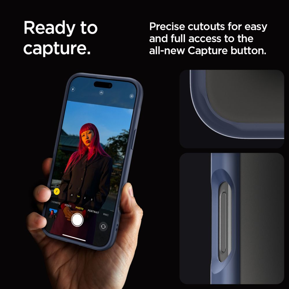 KRYT SPIGEN ULTRA HYBRID IPHONE 16 PRO MAX NAVY BLUE