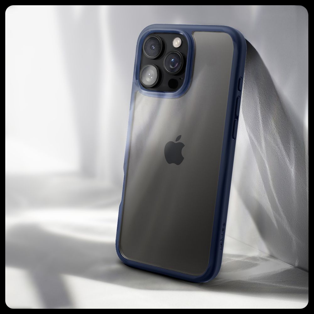KRYT SPIGEN ULTRA HYBRID IPHONE 16 PRO NAVY BLUE
