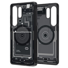 KRYT SPIGEN ULTRA HYBRID MAG MAGSAFE GALAXY S25 ULTRA ZERO ONE BLACK