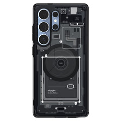 KRYT SPIGEN ULTRA HYBRID MAG MAGSAFE GALAXY S25 ULTRA ZERO ONE BLACK