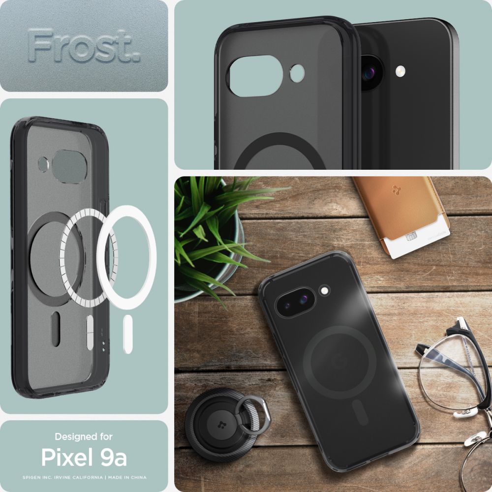 KRYT SPIGEN ULTRA HYBRID MAG MAGSAFE GOOGLE PIXEL 9A FROST BLACK