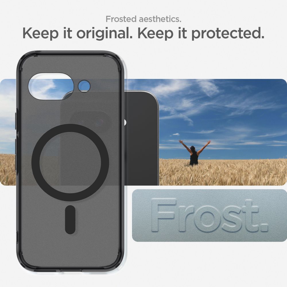 KRYT SPIGEN ULTRA HYBRID MAG MAGSAFE GOOGLE PIXEL 9A FROST BLACK