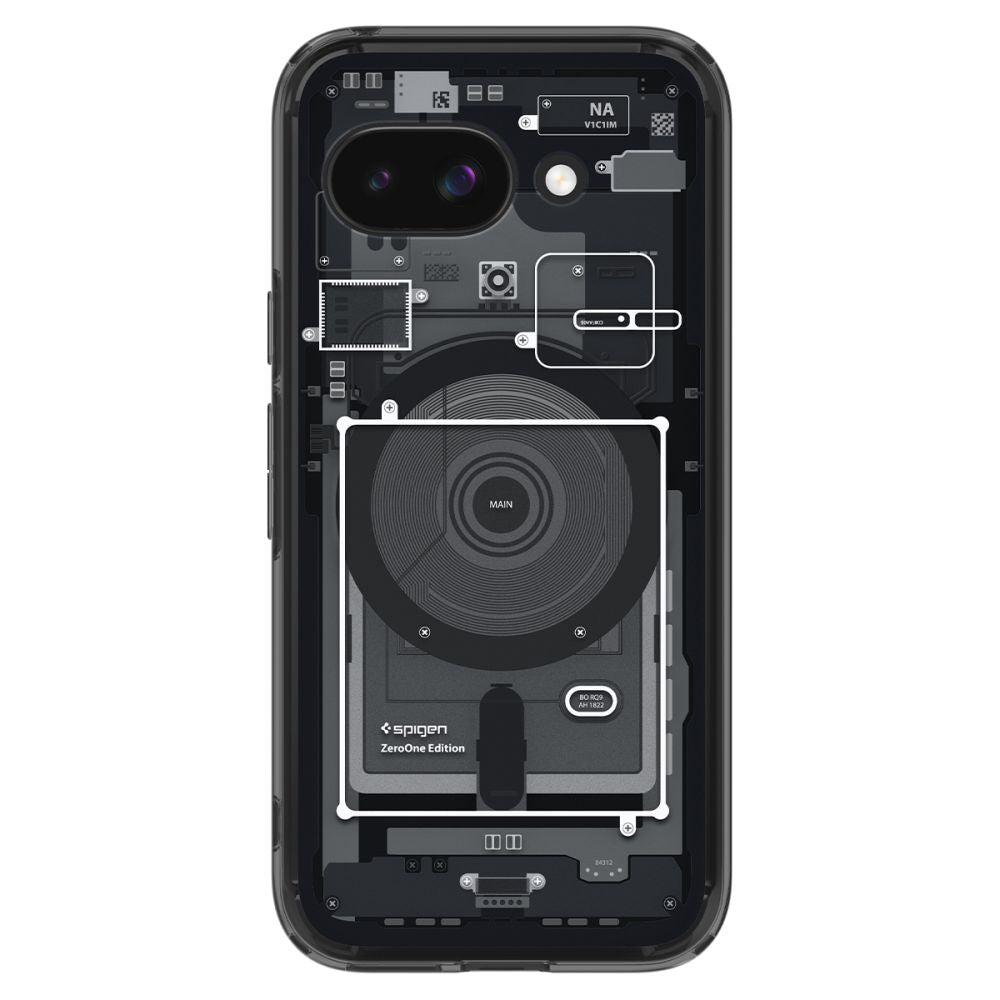 KRYT SPIGEN ULTRA HYBRID MAG MAGSAFE GOOGLE PIXEL 9A ZERO ONE BLACK