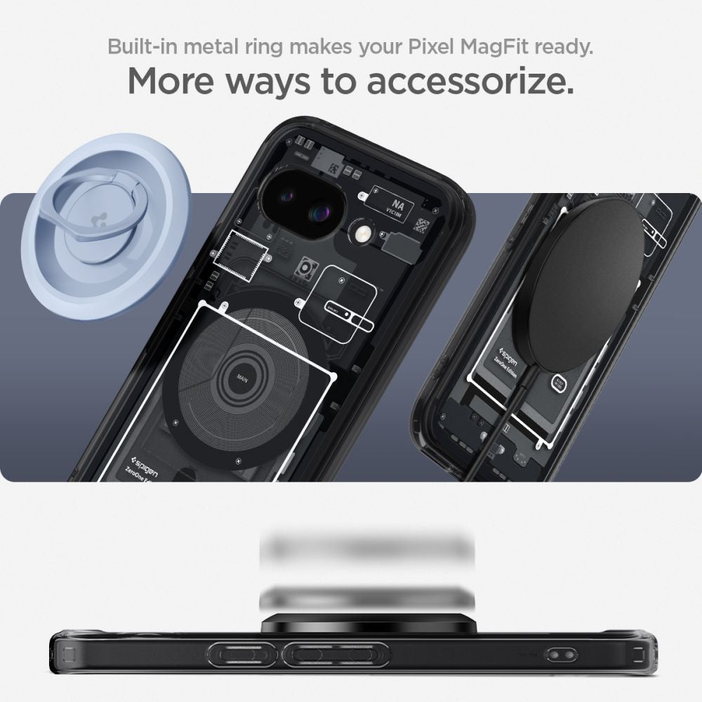 KRYT SPIGEN ULTRA HYBRID MAG MAGSAFE GOOGLE PIXEL 9A ZERO ONE BLACK