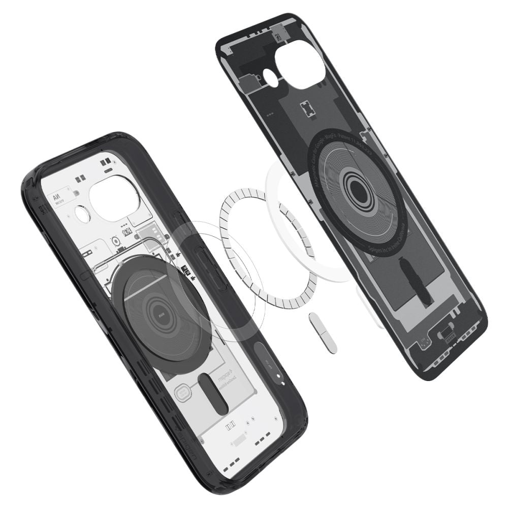 KRYT SPIGEN ULTRA HYBRID MAG MAGSAFE GOOGLE PIXEL 9A ZERO ONE BLACK