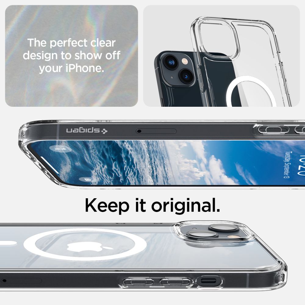 KRYT SPIGEN ULTRA HYBRID MAG MAGSAFE IPHONE 14 WHITE