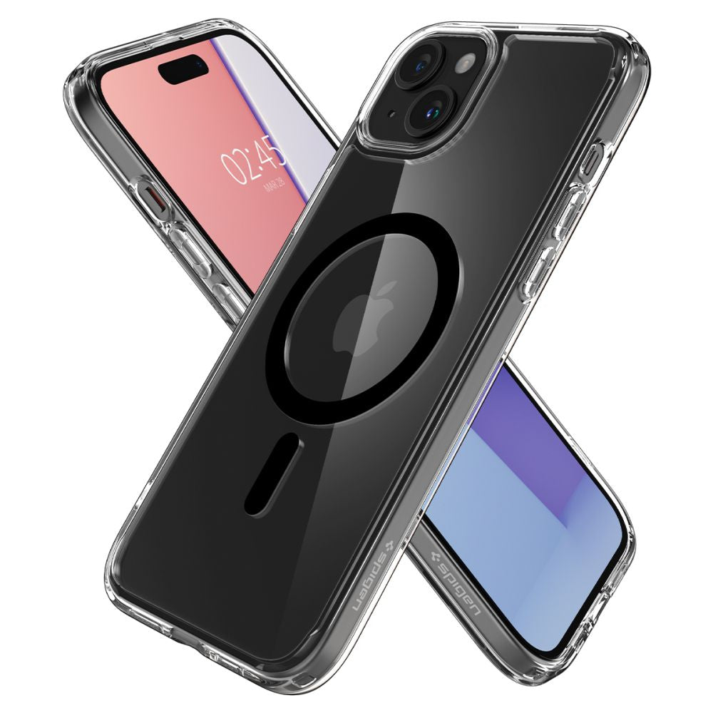 KRYT SPIGEN ULTRA HYBRID MAG MAGSAFE IPHONE 15 PLUS BLACK