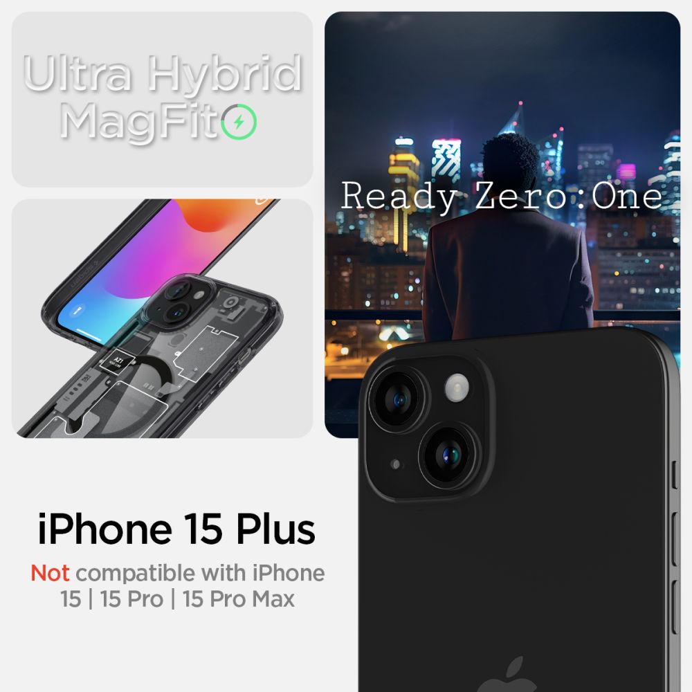 KRYT SPIGEN ULTRA HYBRID MAG MAGSAFE IPHONE 15 PLUS ZERO ONE