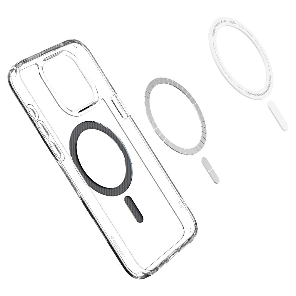 KRYT SPIGEN ULTRA HYBRID MAG MAGSAFE IPHONE 15 PRO MAX CARBON FIBER