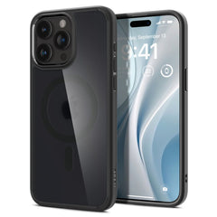 KRYT SPIGEN ULTRA HYBRID MAG MAGSAFE IPHONE 15 PRO MAX FROST BLACK