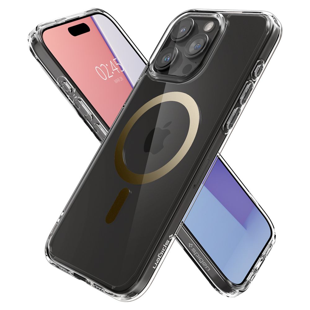 KRYT SPIGEN ULTRA HYBRID MAG MAGSAFE IPHONE 15 PRO MAX GOLD