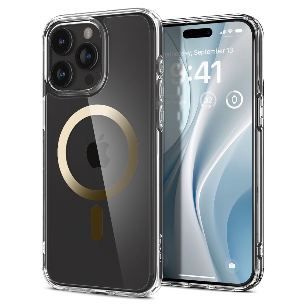 KRYT SPIGEN ULTRA HYBRID MAG MAGSAFE IPHONE 15 PRO MAX GOLD