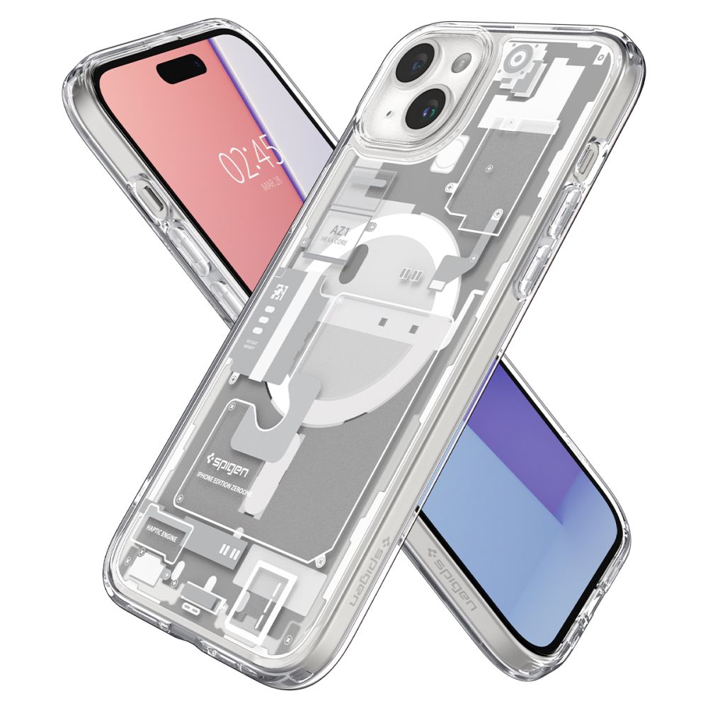 KRYT SPIGEN ULTRA HYBRID MAG MAGSAFE IPHONE 15 ZERO ONE WHITE