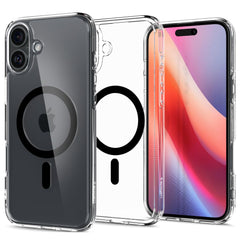 KRYT SPIGEN ULTRA HYBRID MAG MAGSAFE IPHONE 16 BLACK