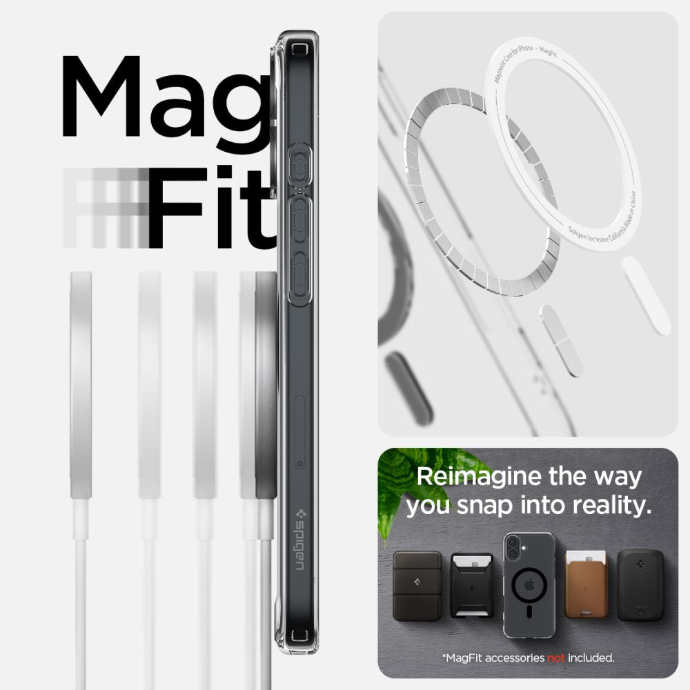 KRYT SPIGEN ULTRA HYBRID MAG MAGSAFE IPHONE 16 PLUS BLACK