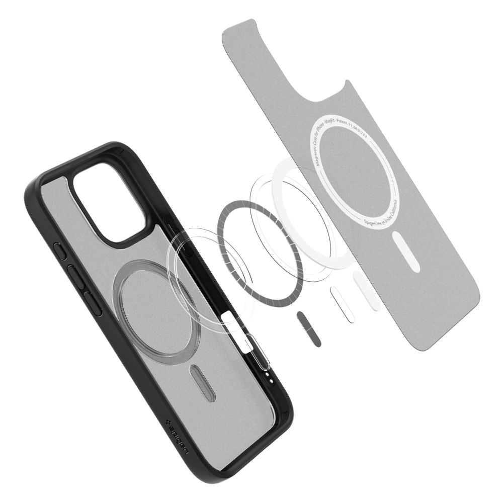 KRYT SPIGEN ULTRA HYBRID MAG MAGSAFE IPHONE 16 PRO MAX FROST BLACK