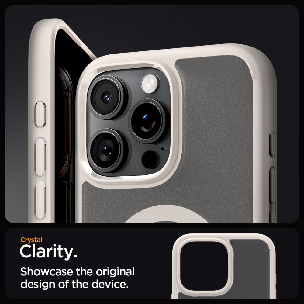  SPIGEN ULTRA HYBRID MAG MAGSAFE IPHONE 16 PRO MAX FROST PRIRODNI TITAN