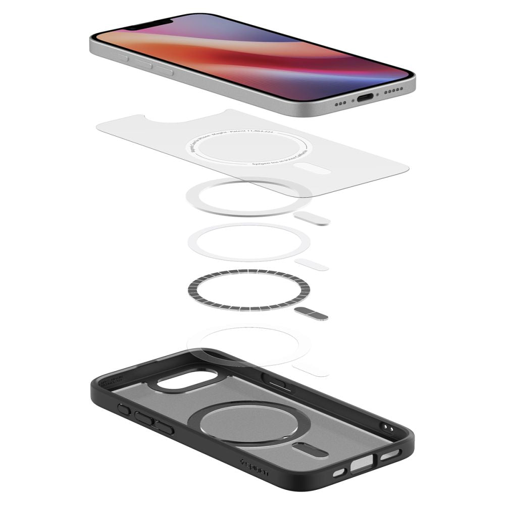  SPIGEN ULTRA HYBRID MAG MAGSAFE IPHONE 16E FROST BLACK
