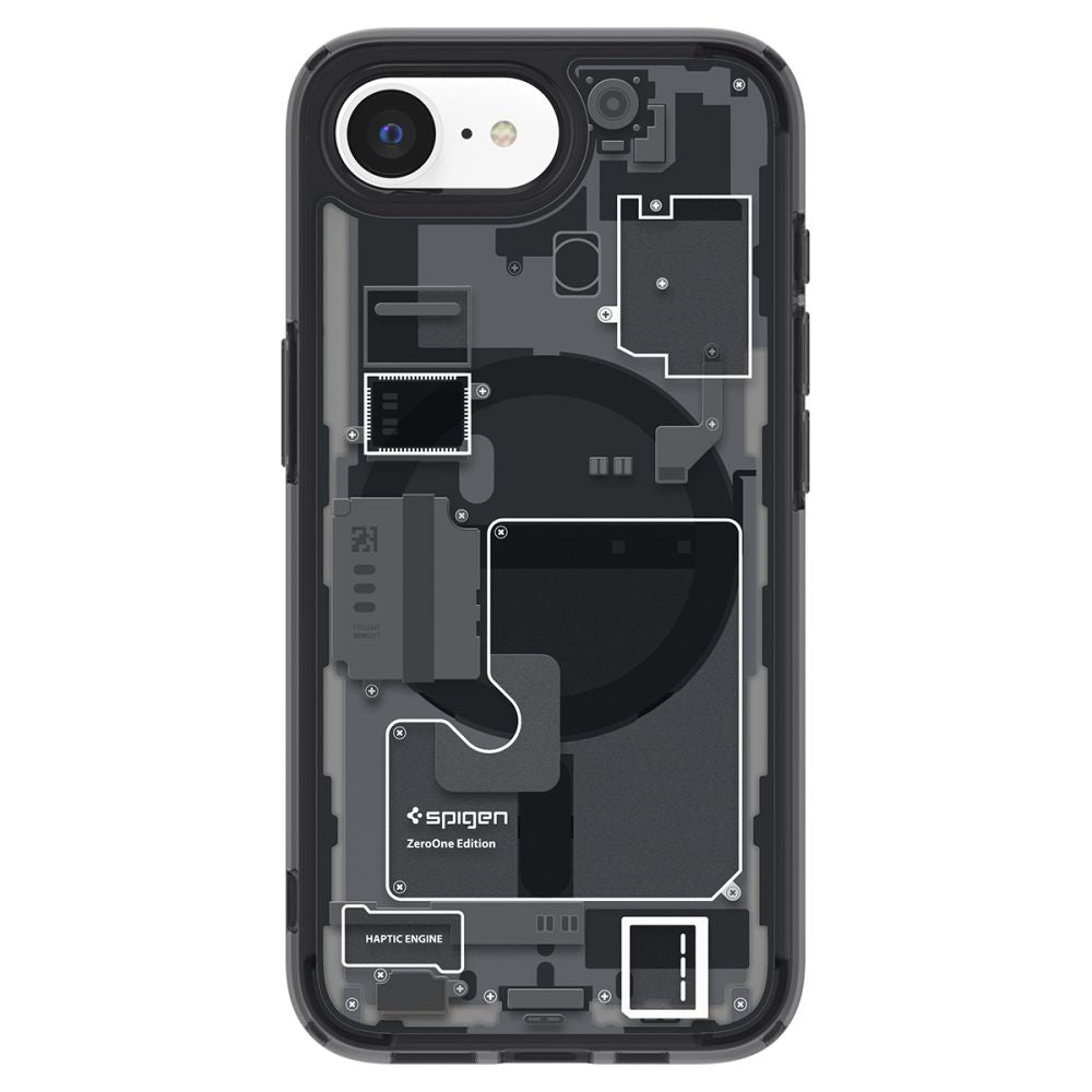 KRYT SPIGEN ULTRA HYBRID MAG MAGSAFE IPHONE 16E ZERO ONE BLACK