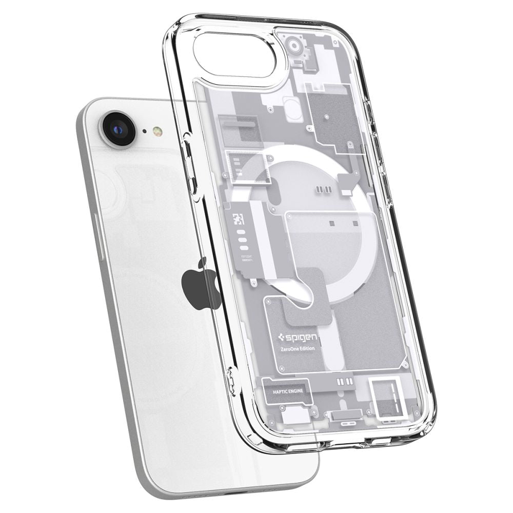 KRYT SPIGEN ULTRA HYBRID MAG MAGSAFE IPHONE 16E ZERO ONE WHITE