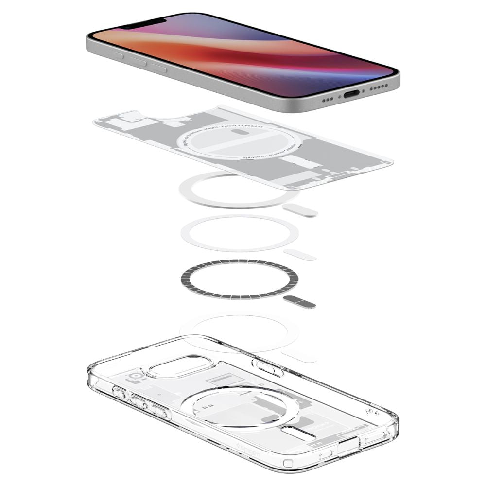 KRYT SPIGEN ULTRA HYBRID MAG MAGSAFE IPHONE 16E ZERO ONE WHITE