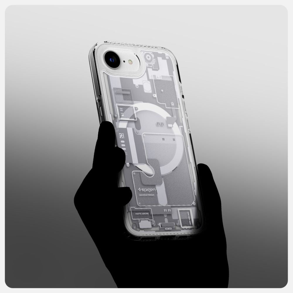KRYT SPIGEN ULTRA HYBRID MAG MAGSAFE IPHONE 16E ZERO ONE WHITE