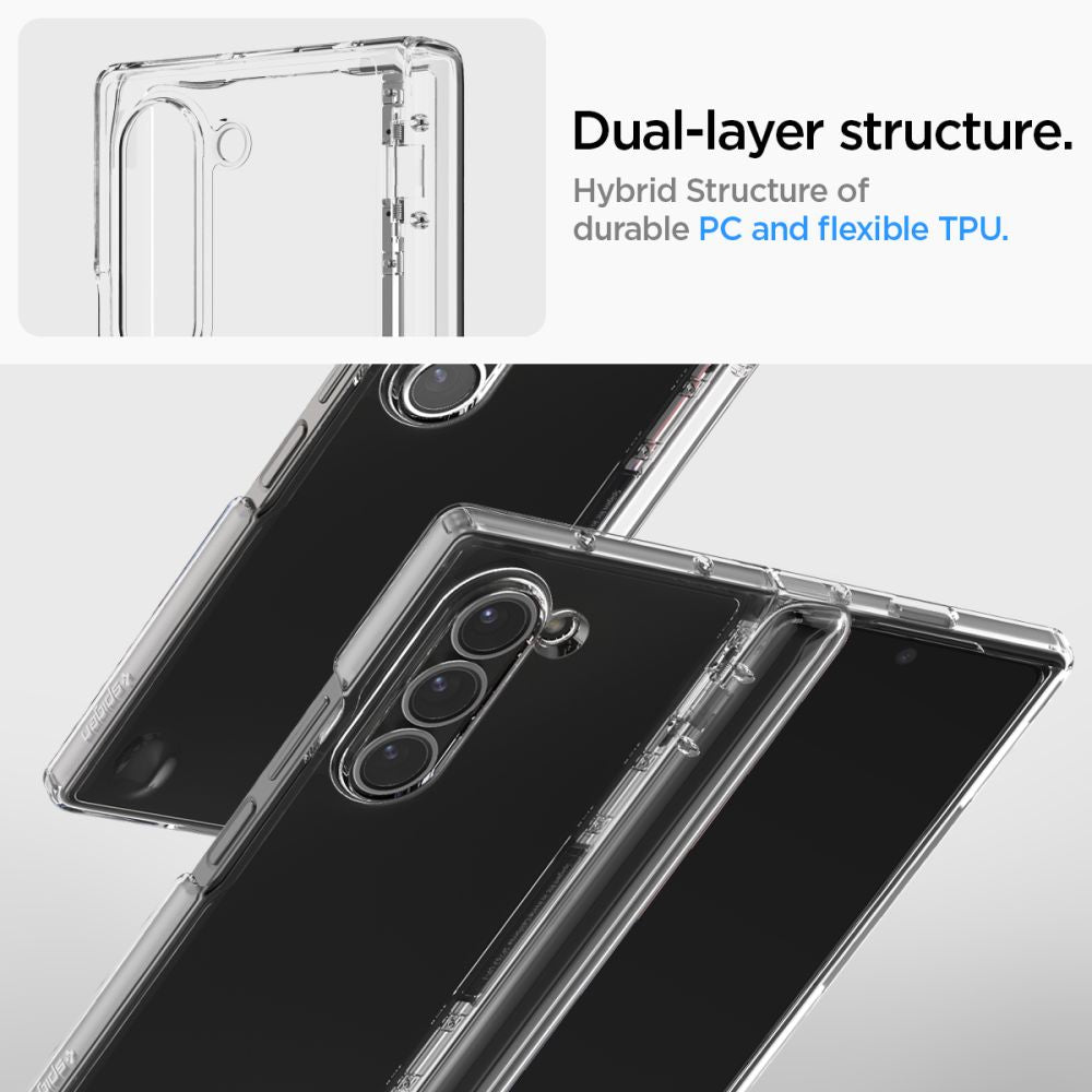 KRYT SPIGEN ULTRA HYBRID PRO GALAXY Z FOLD 6 CRYSTAL CLEAR