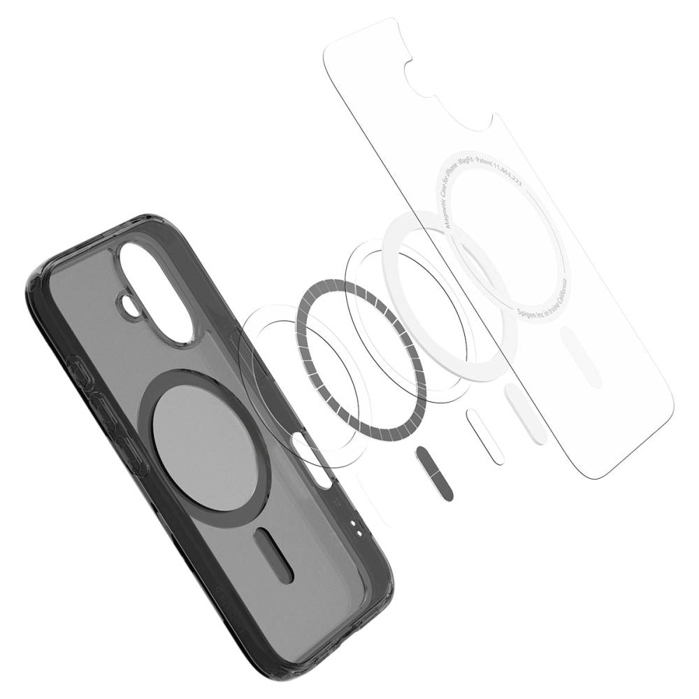  SPIGEN ULTRA HYBRID ”T” MAG MAGSAFE IPHONE 16 FROST BLACK