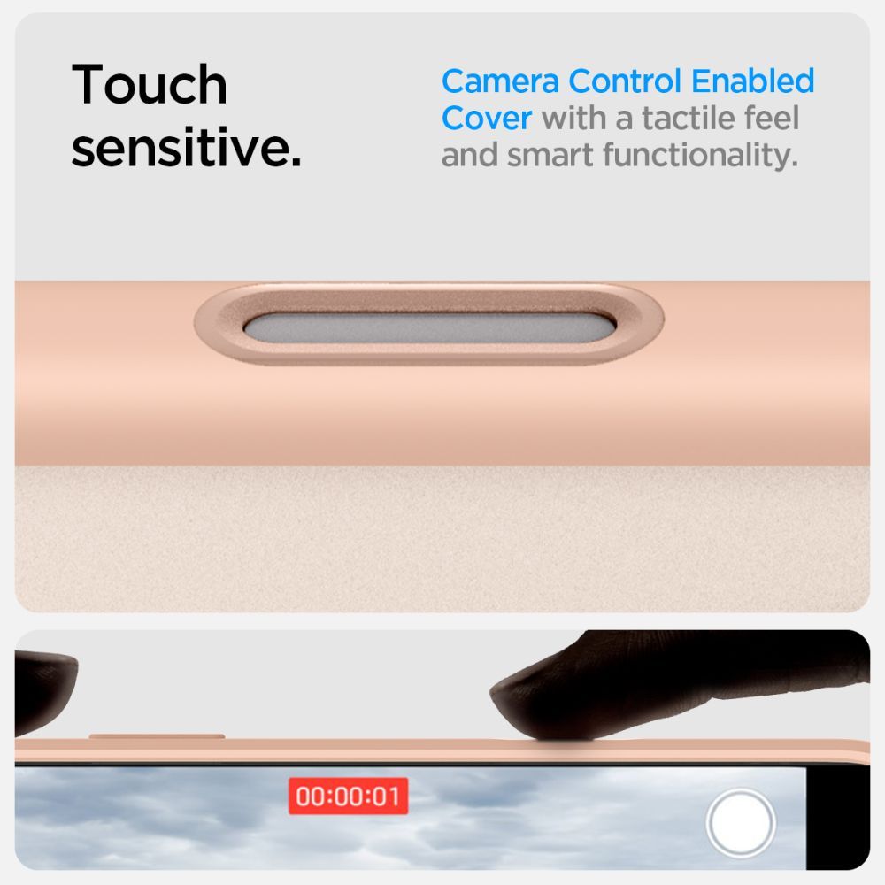 KRYT SPIGEN ULTRA HYBRID ”T” MAG MAGSAFE IPHONE 16 PRO MAX FROST ROSE TITANIUM