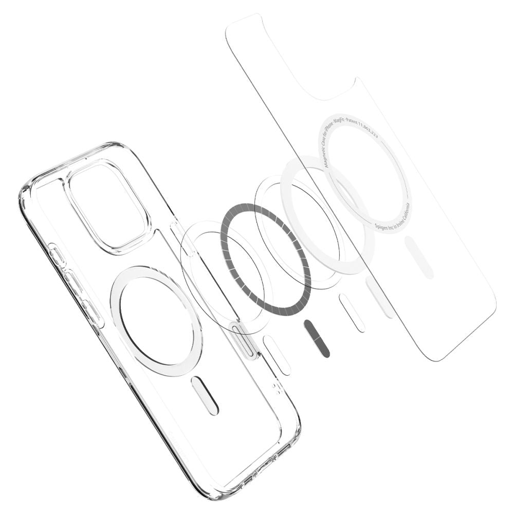 KRYT SPIGEN ULTRA HYBRID ”T” MAG MAGSAFE IPHONE 16 PRO MAX WHITE