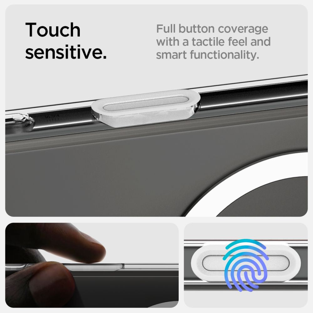 KRYT SPIGEN ULTRA HYBRID ”T” MAG MAGSAFE IPHONE 16 PRO MAX WHITE