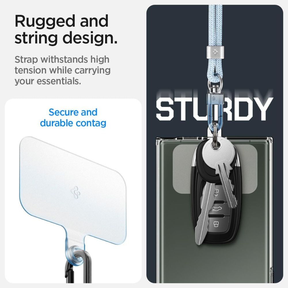 SPIGEN UNIVERZALNI SET TRAKA ZA KRIŽ I RUKE TIHA PLAVA