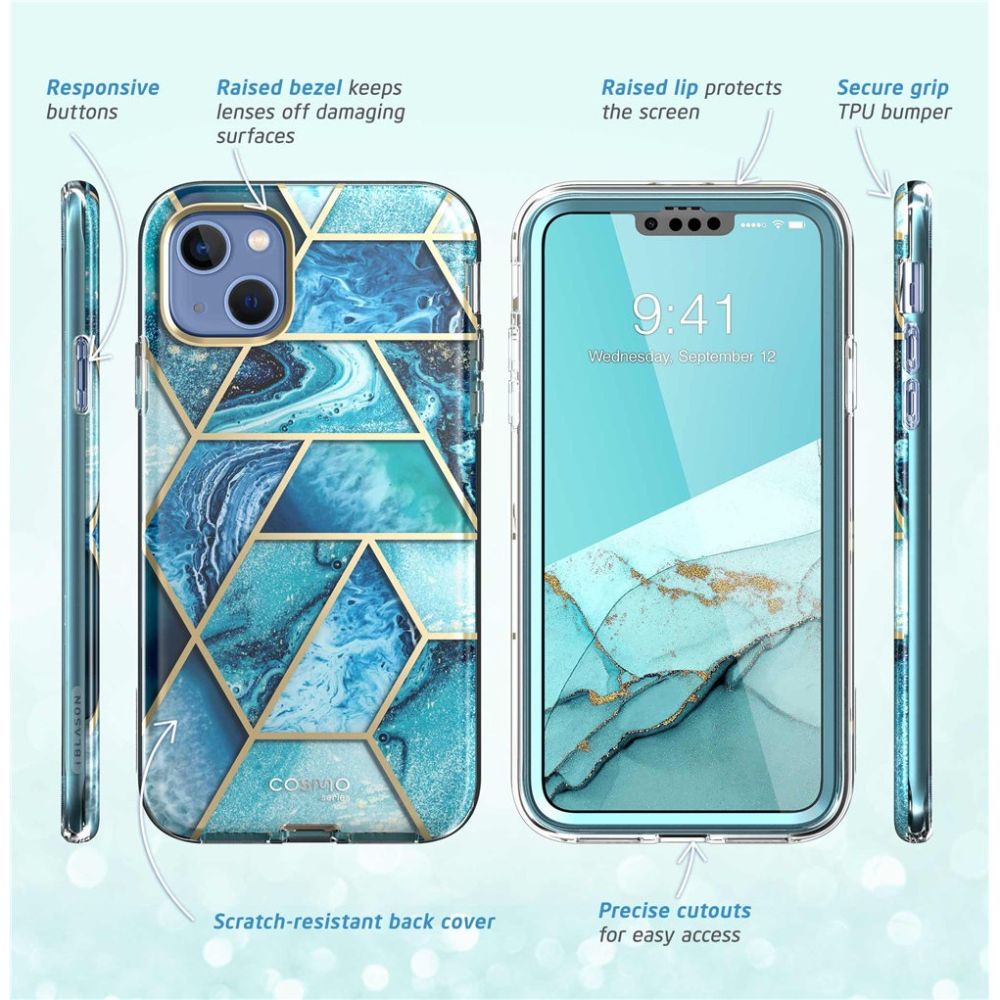  SUPCASE COSMO IPHONE 14 PLUS OCEAN BLUE