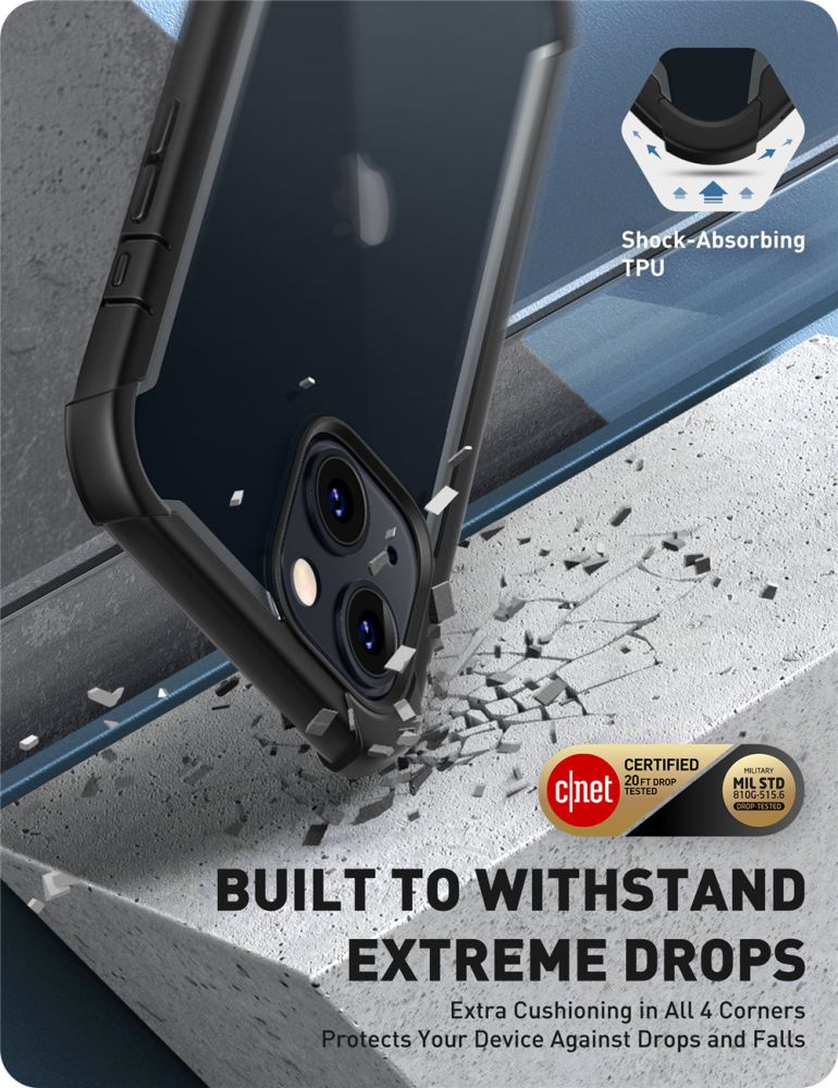  SUPCASE IBLSN ARES IPHONE 14 PLUS CRNA