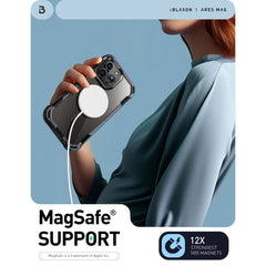  SUPCASE IBLSN ARES MAG MAGSAFE IPHONE 15 PRO MAX CRNA