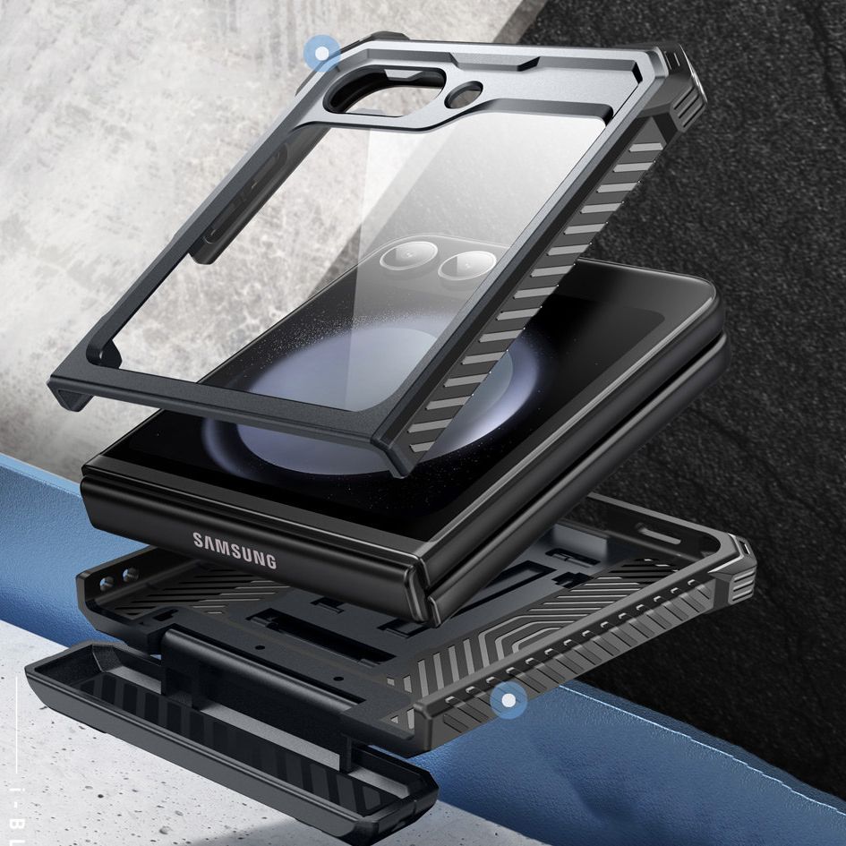 KRYT SUPCASE IBLSN ARMORBOX GALAXY Z FLIP 6 BLACK