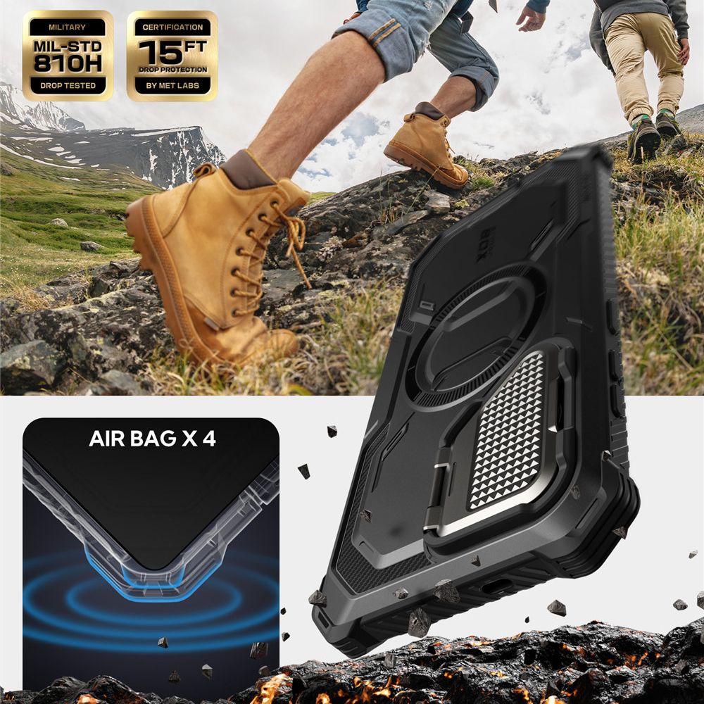 SUPCASE IBLSN ARMORBOX MAG MAGSAFE GALAXY S25 CRNA